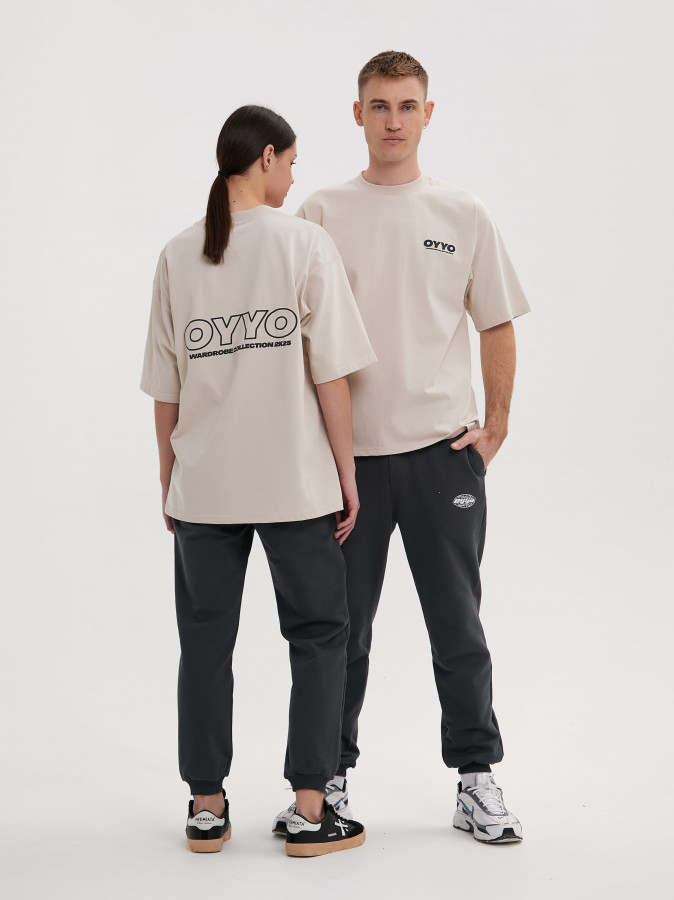 Футболка OYYO 2K25 бежевая S