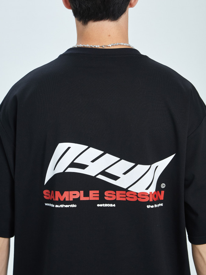Футболка OYYO SAMPLE SESSION черная L