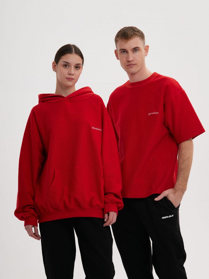 Футболка OYYOSTHETICS красная S