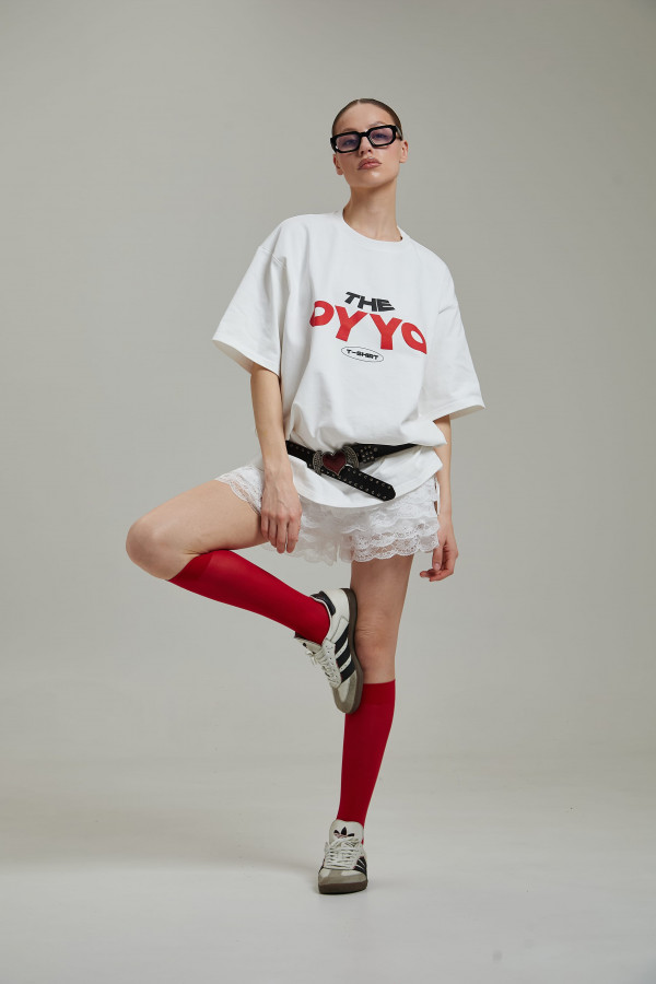 Футболка OYYO THE OYYO RED белая XL