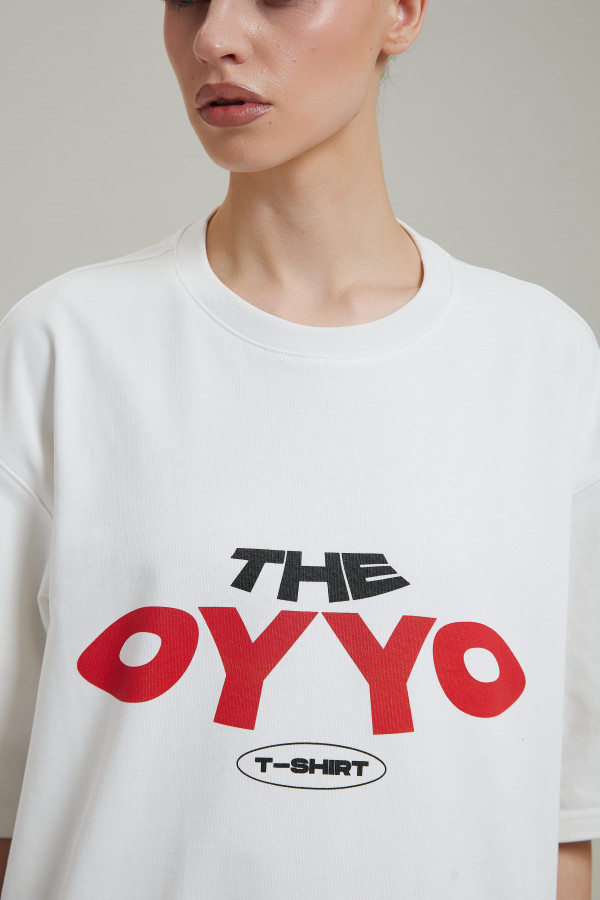 Футболка OYYO THE OYYO RED белая XL