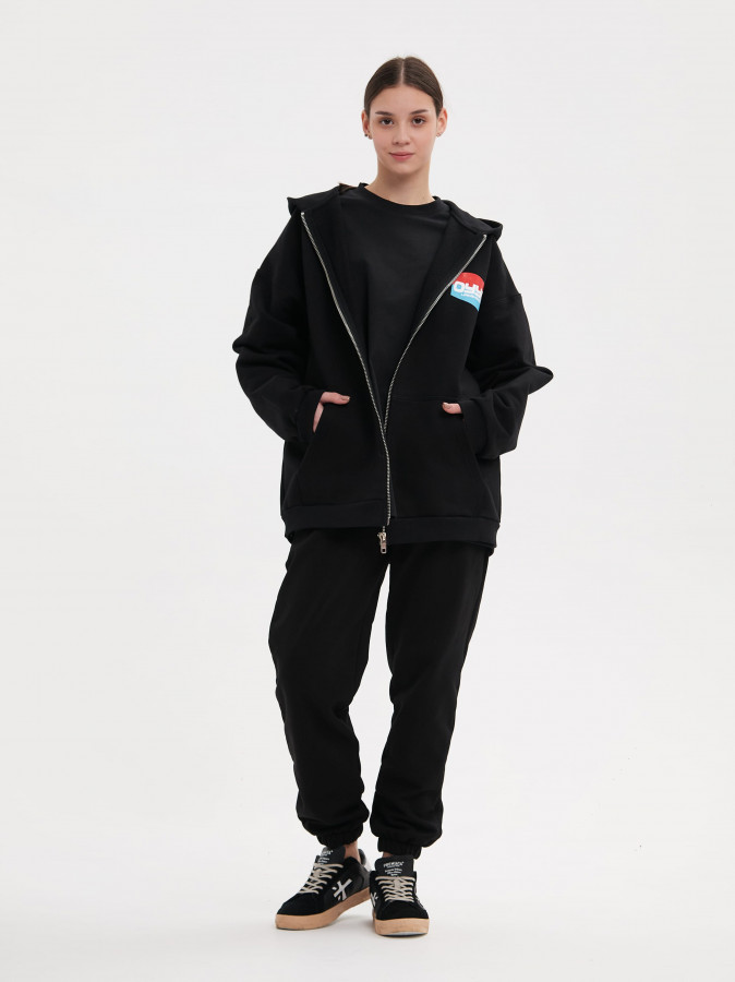 Зип худи OYYO COOL черный (M)
