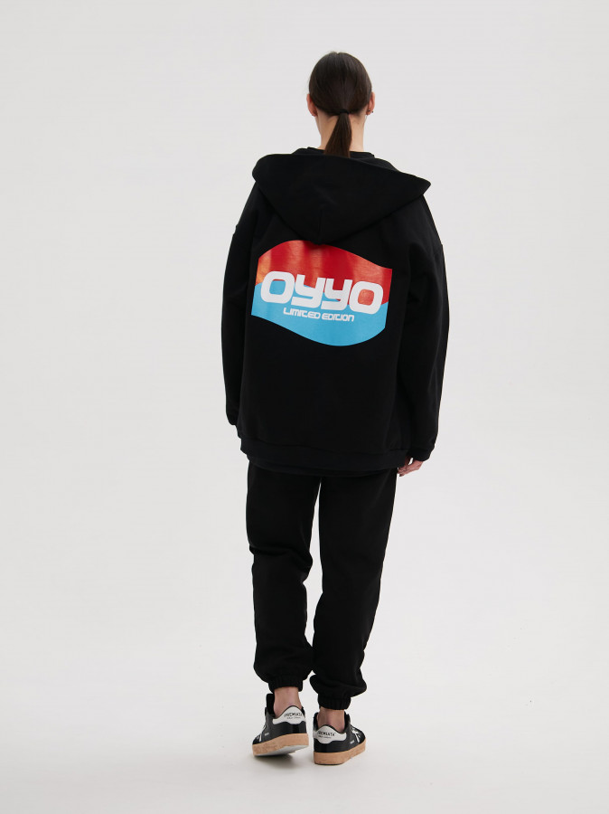 Зип худи OYYO COOL черный (M)