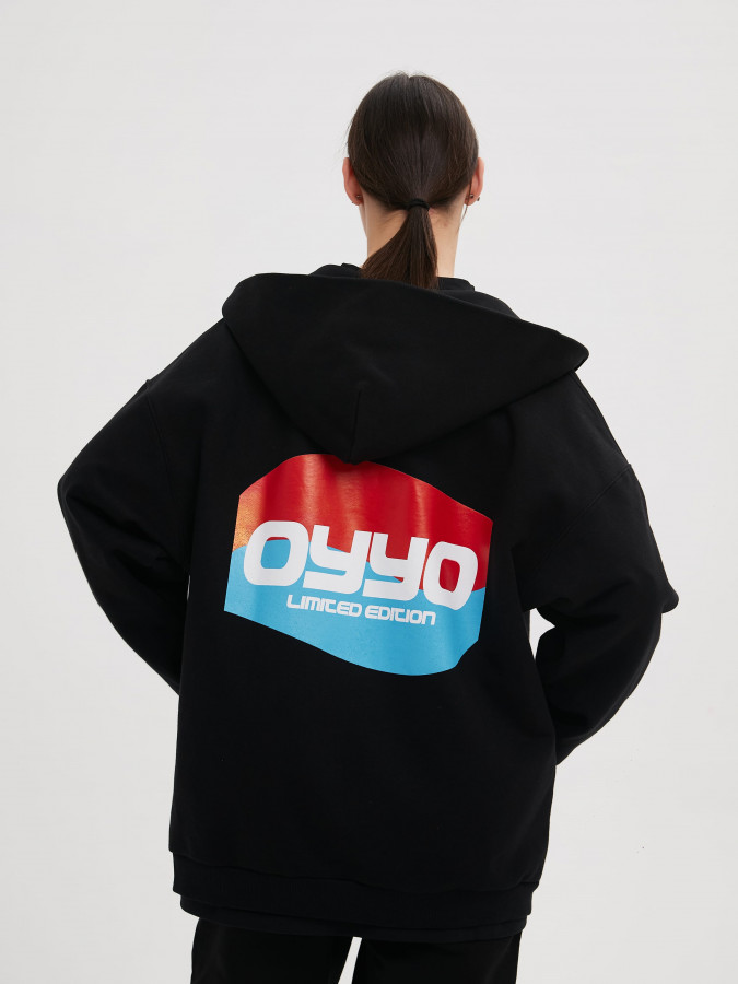 Зип худи OYYO COOL черный (M)