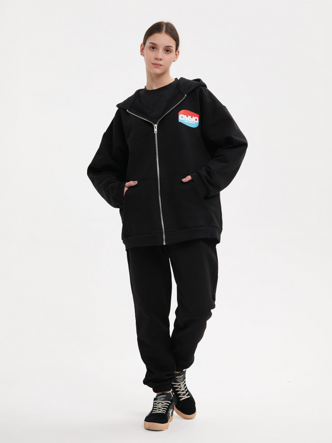 Зип худи OYYO COOL черный (M)