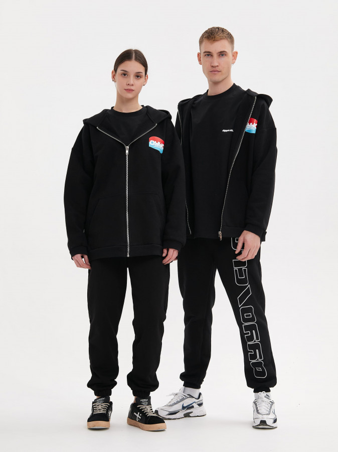 Зип худи OYYO COOL черный (M)