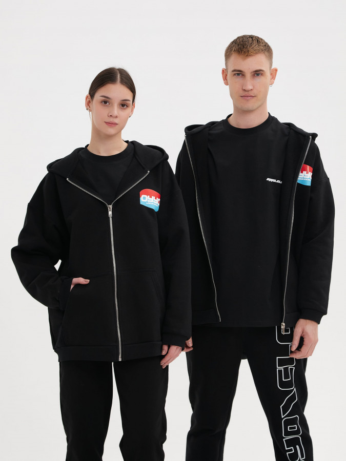 Зип худи OYYO COOL черный (M)
