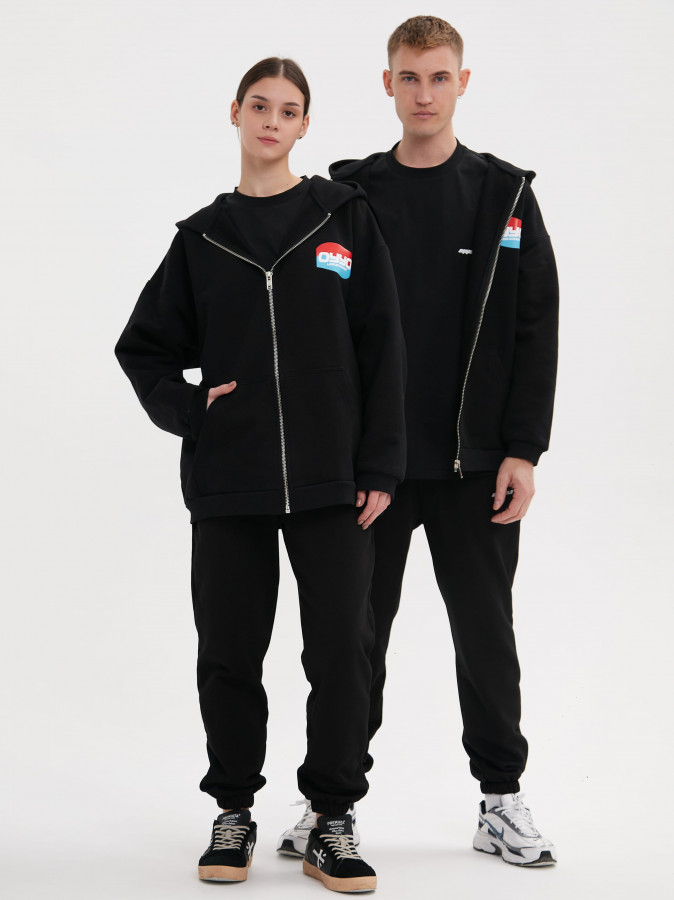 Зип худи OYYO COOL черный (M)