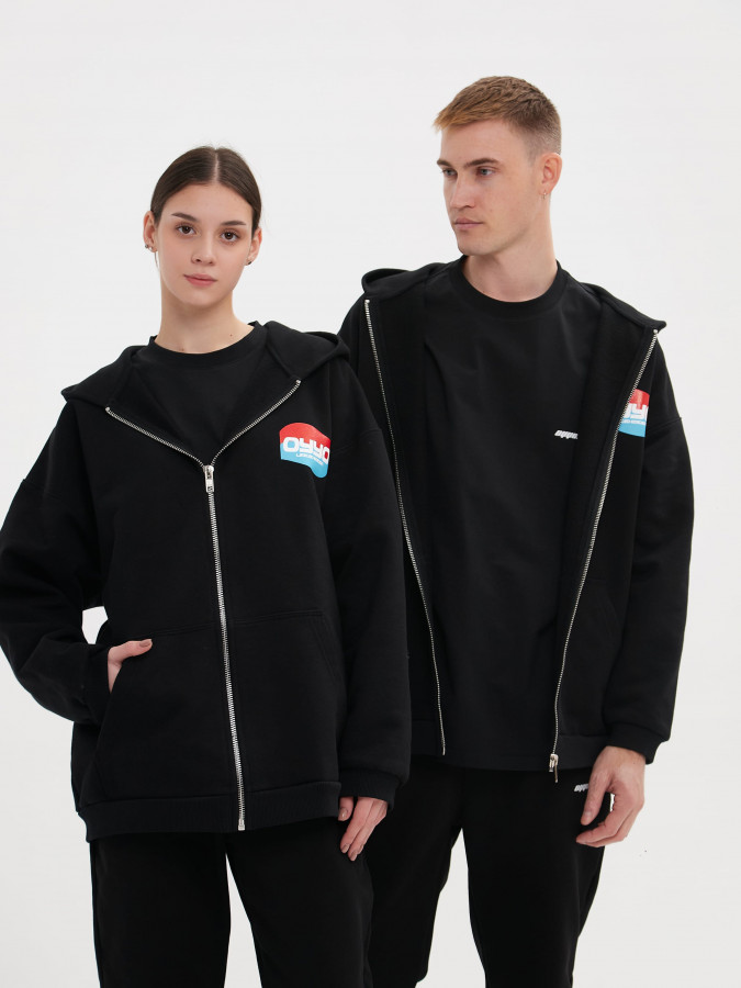 Зип худи OYYO COOL черный (M)