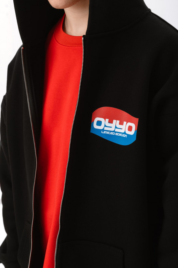 Зип худи OYYO COOL черный (M)