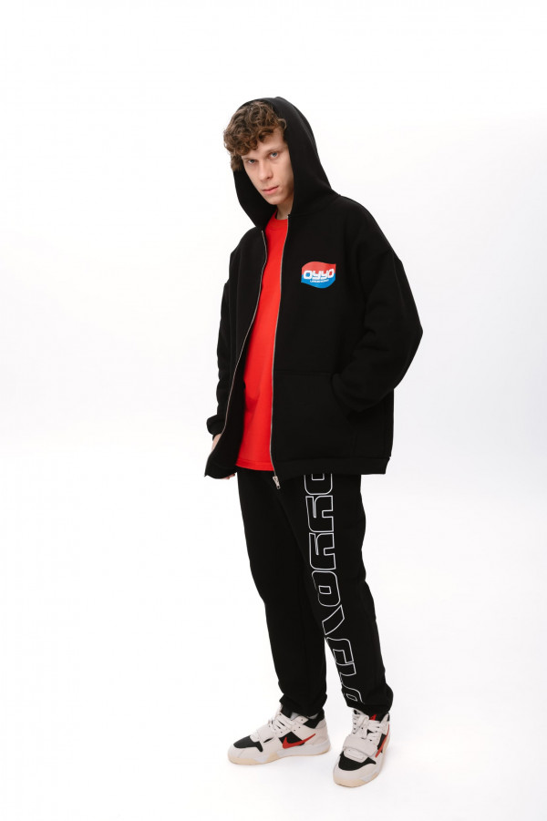 Зип худи OYYO COOL черный (M)