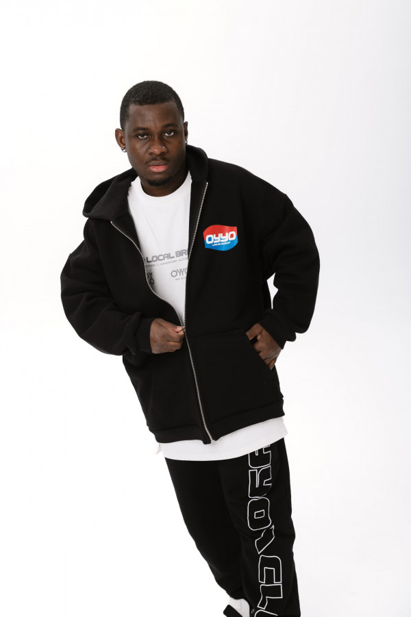 Зип худи OYYO COOL черный (M)