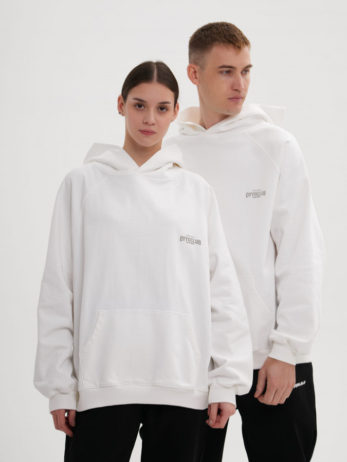 Худи OYYO CLUB белый (M)