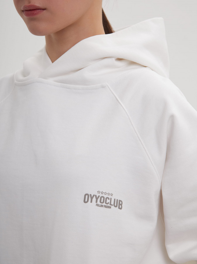 Худи OYYO CLUB белый (M)