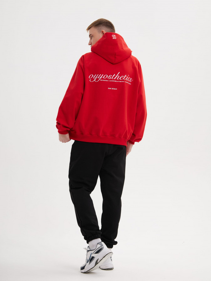 Худи OYYOSTHETICS красный M